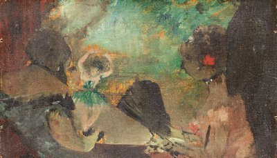 The Loge, c.1883 by Edgar Degas